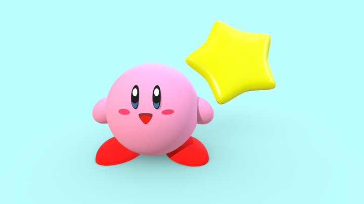 Old Model - Kirby 3D Model