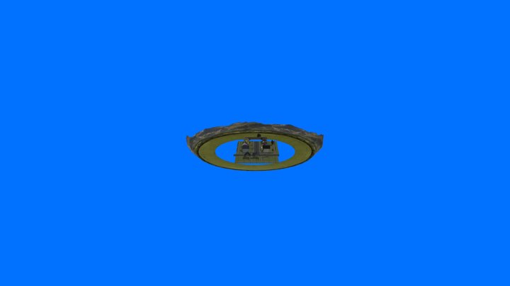 Ice Scream House 3D Model