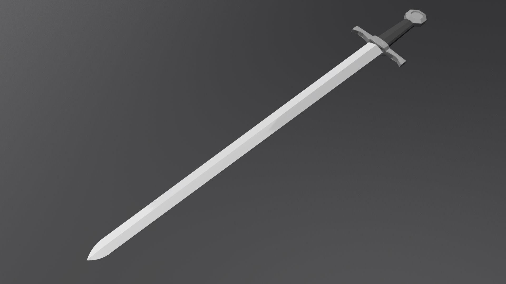 3D Medieval Sword