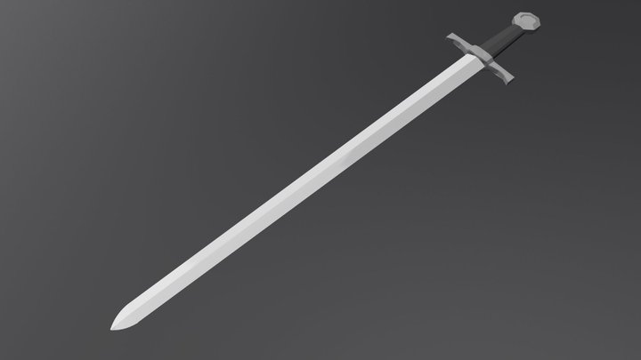 3D Medieval Sword 3D Model