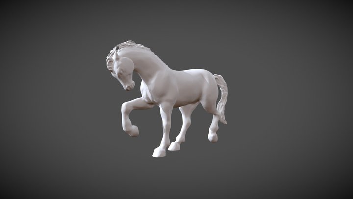 Toy Horse 3D Model