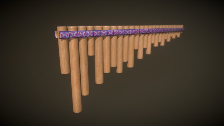 Musical Instrument Rondador 3D 3D Model