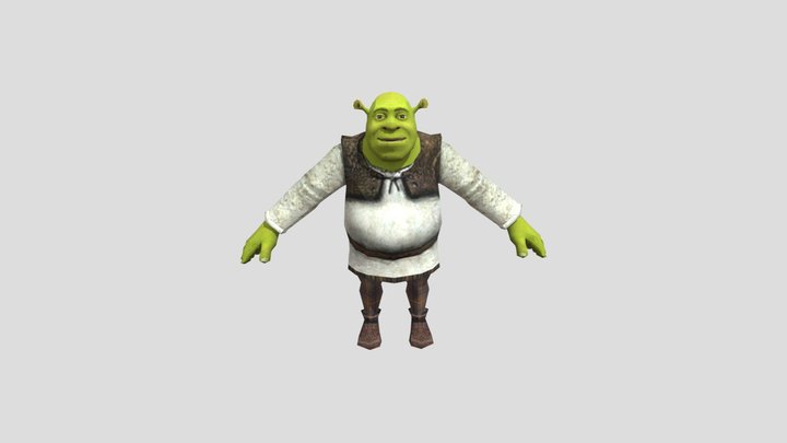 Shrek 3d model – Gratis 3D-model STL