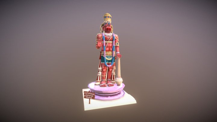 Hanuman Murti 3D Model