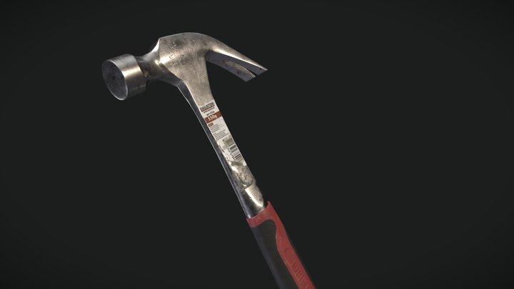 Hammer - Game Ready Asset 3D Model