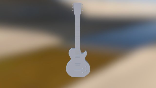 Guitarra Gibson Les Paul 1 3D Model
