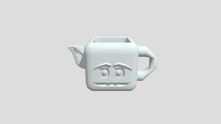Monster Mug 3D Model