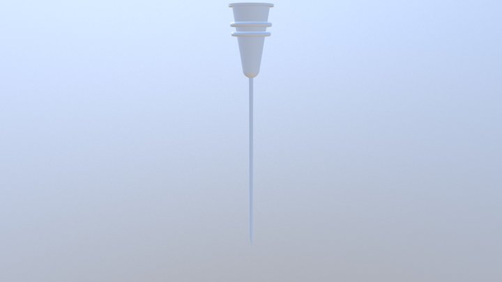 5 Syringe Assembly - 4 Needle-1 3D Model
