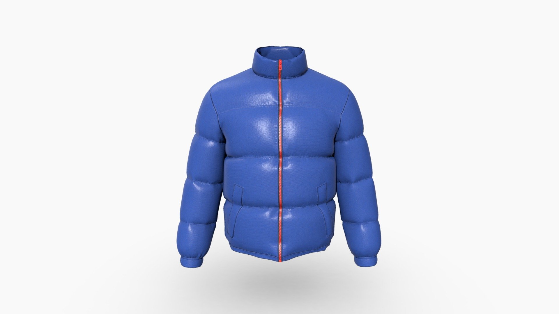 Men Apparel Padded Jacket - Buy Royalty Free 3D model by BINARYCLOTH ...
