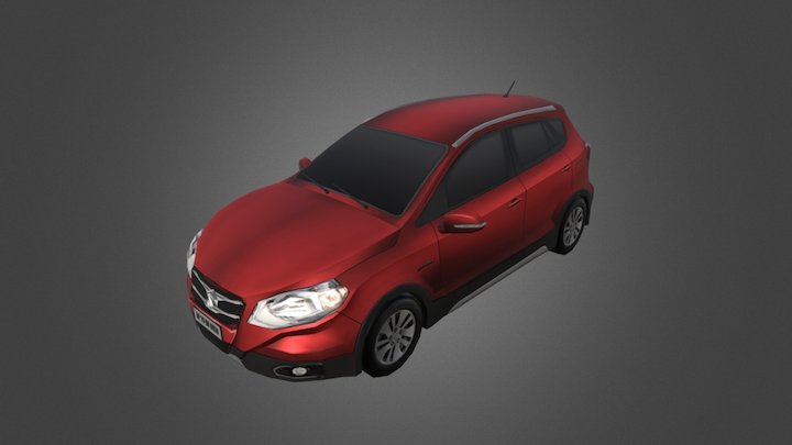 Maruti Suzuki S Cross Car 3D Model