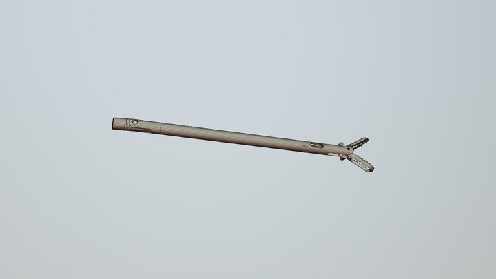 Pocket Laparoscopic Forceps 3D Model