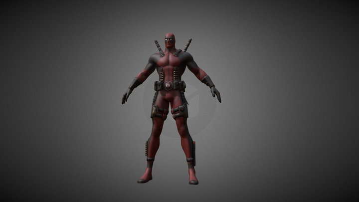 Death pool 3D Model