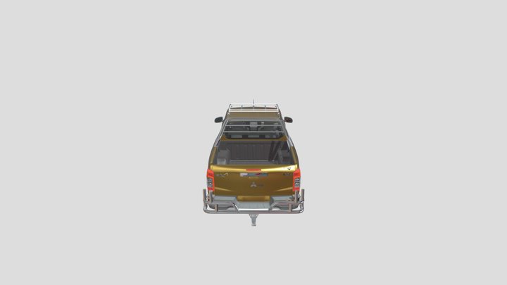 Mitsubishi L200 2021 3D Model