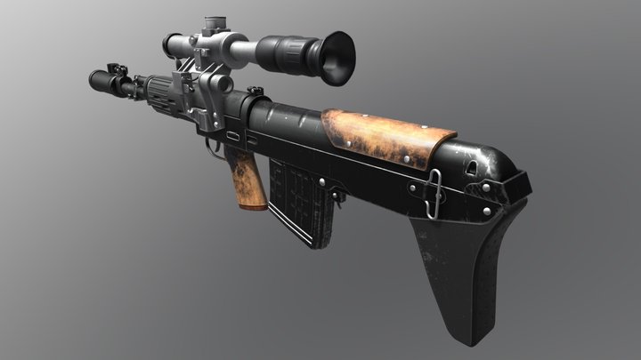 SVU (СВУ) 3D Model