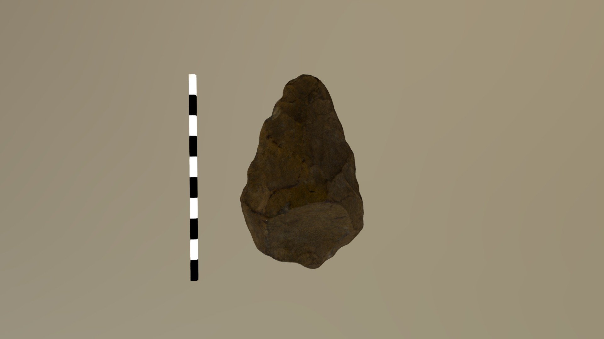 Handaxe YORYM : 2001.3634