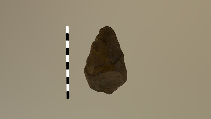 Handaxe YORYM : 2001.3634 3D Model