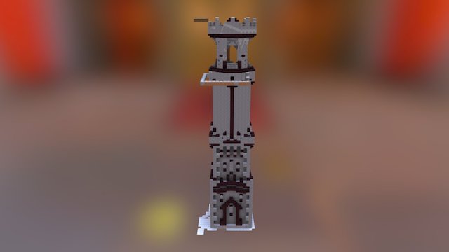 Mountain Tower - MisterGreen1997 3D Model