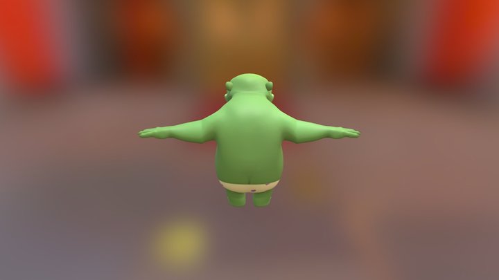 Cuerp Organico DEF Texturos V3 3D Model