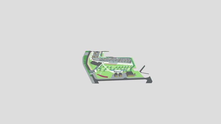 благоустройтсво 6 3D Model