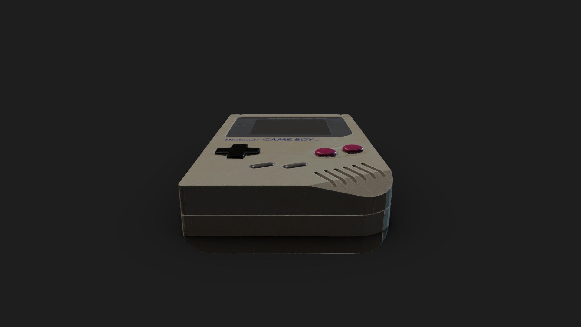 Retro gameboy - Download Free 3D model by HarishJ [542900f] - Sketchfab