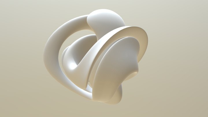 Abstract Sculpture 3D Model
