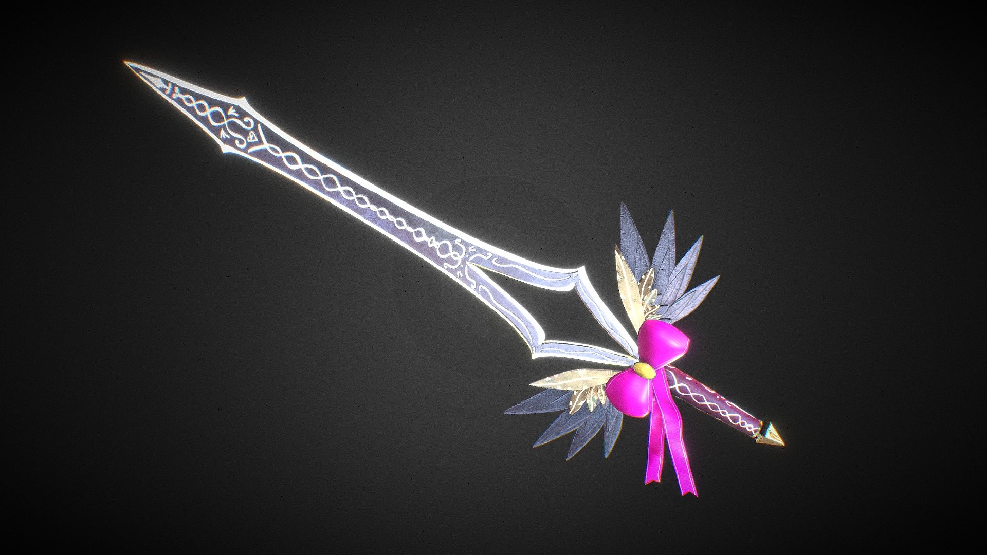 Valkyrie Blade (Clean) - 3D model by cassy_lou_creates ...