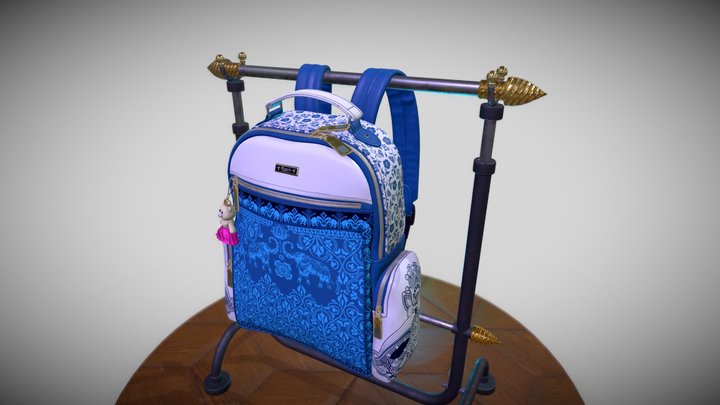 Backpack concept 3D art 3D Model