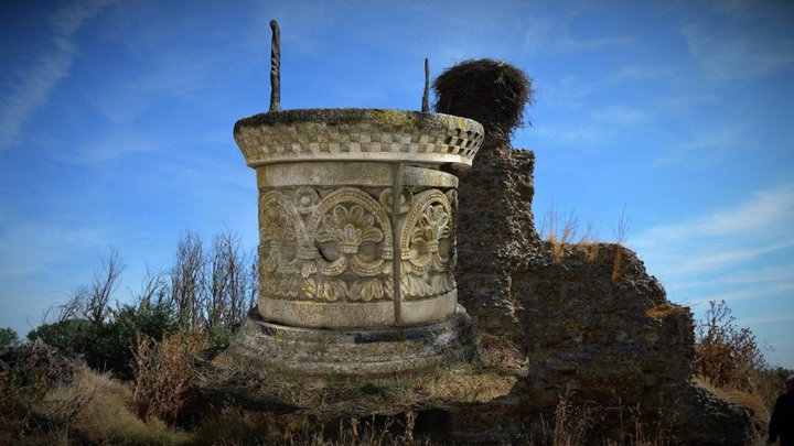 Old well - Abbey of Benevívere 3D Model