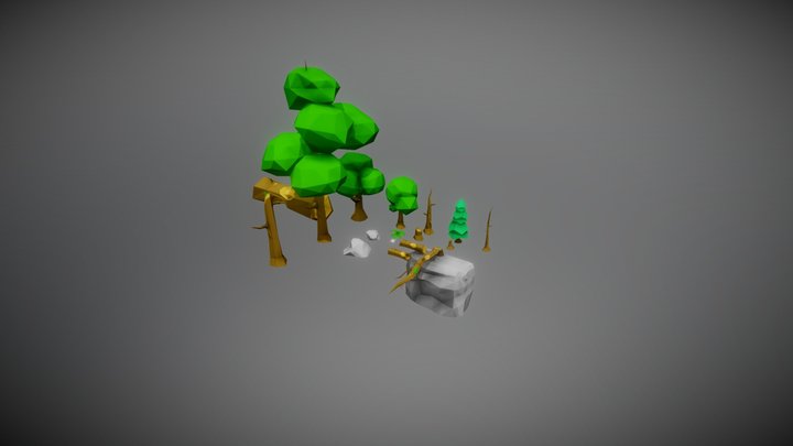 Nature pack #1 3D Model