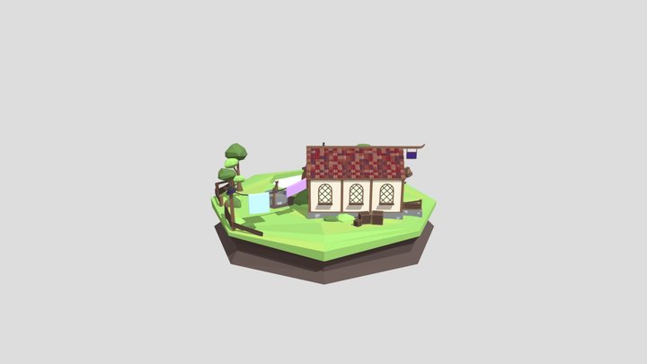 Witch House Test 3D Model