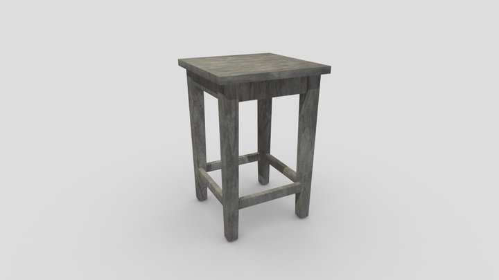 Stool 3D Model