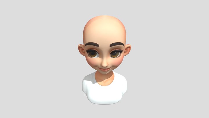 Character Portrait for game 3D Model