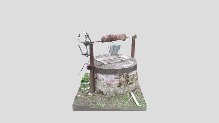 Колодец 3D Model