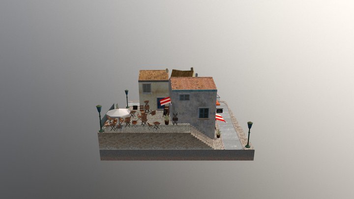 Cityscene 1DAE10 Lucasdeer 3D Model