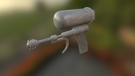 Atom Ray Gun haaste 3D Model