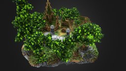 🎍4 Biomes | [KitPvp Map] - Buy Royalty Free 3D model by NetherixStudios ...