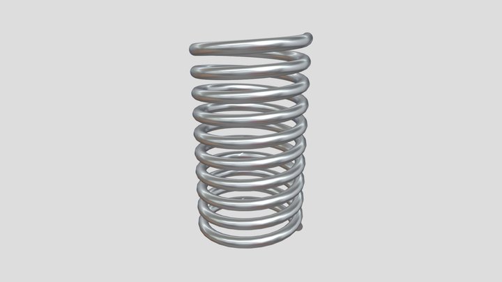 Spring 3D Model