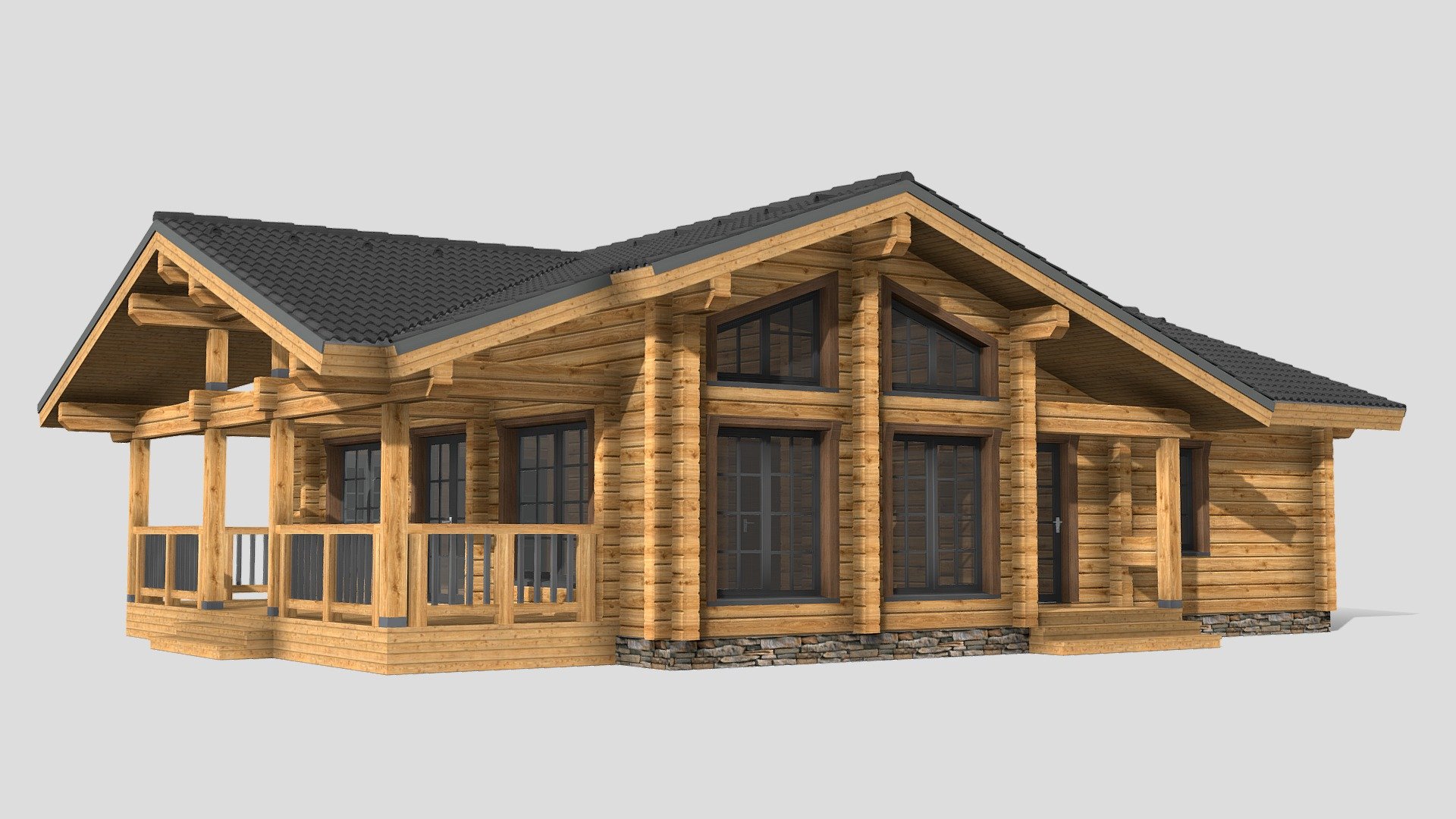 Дом 3 (Клееный) — Sketchfab embed 3D viewer