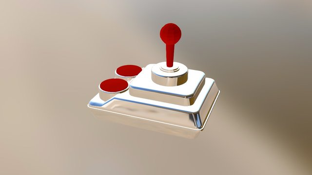 Competition Pro Joystick 3D Model