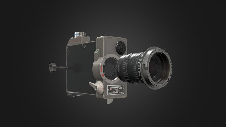 Apollo 11 Data Acquisition Camera 3D Model