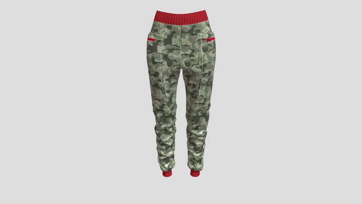 pants_military 3D Model