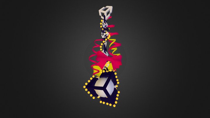 Christmas Ornament dedicated to Unity3d 3D Model