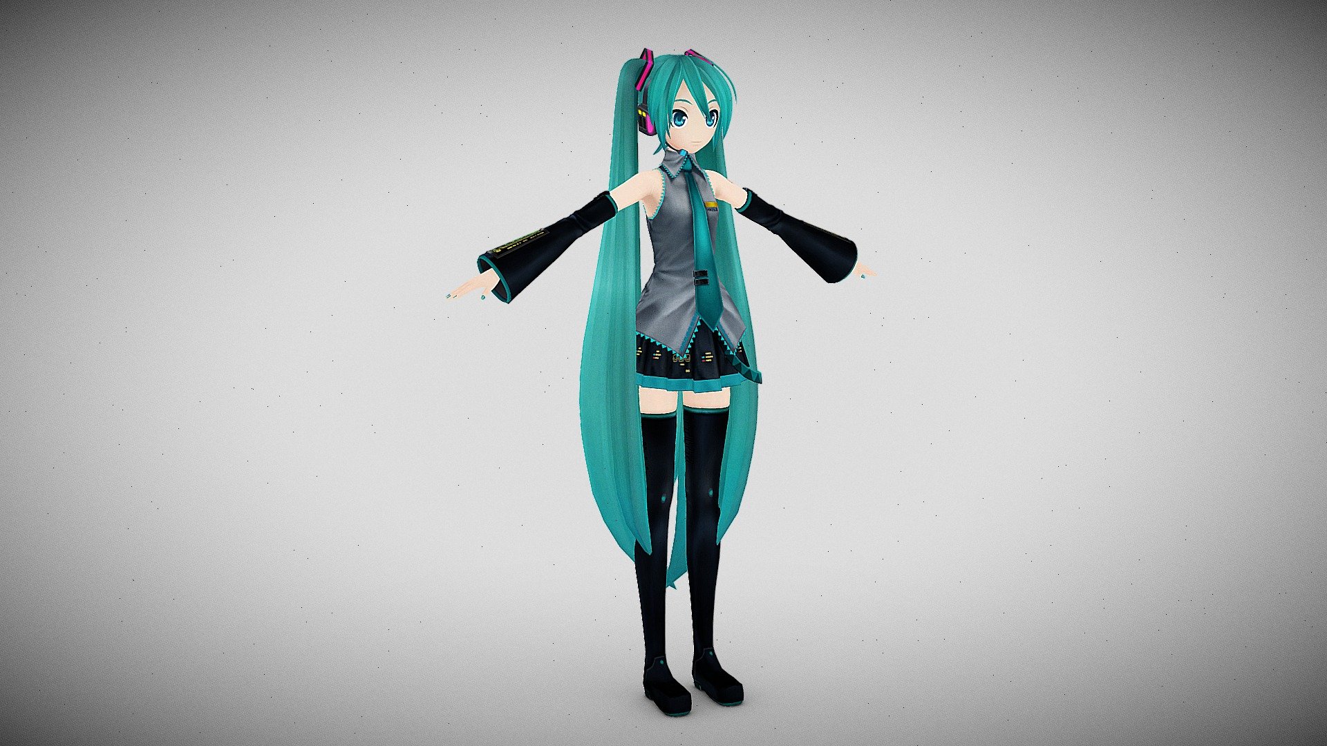 Hatsune Miku Magical Mirai. - Download Free 3D model by 雨宮レン ...