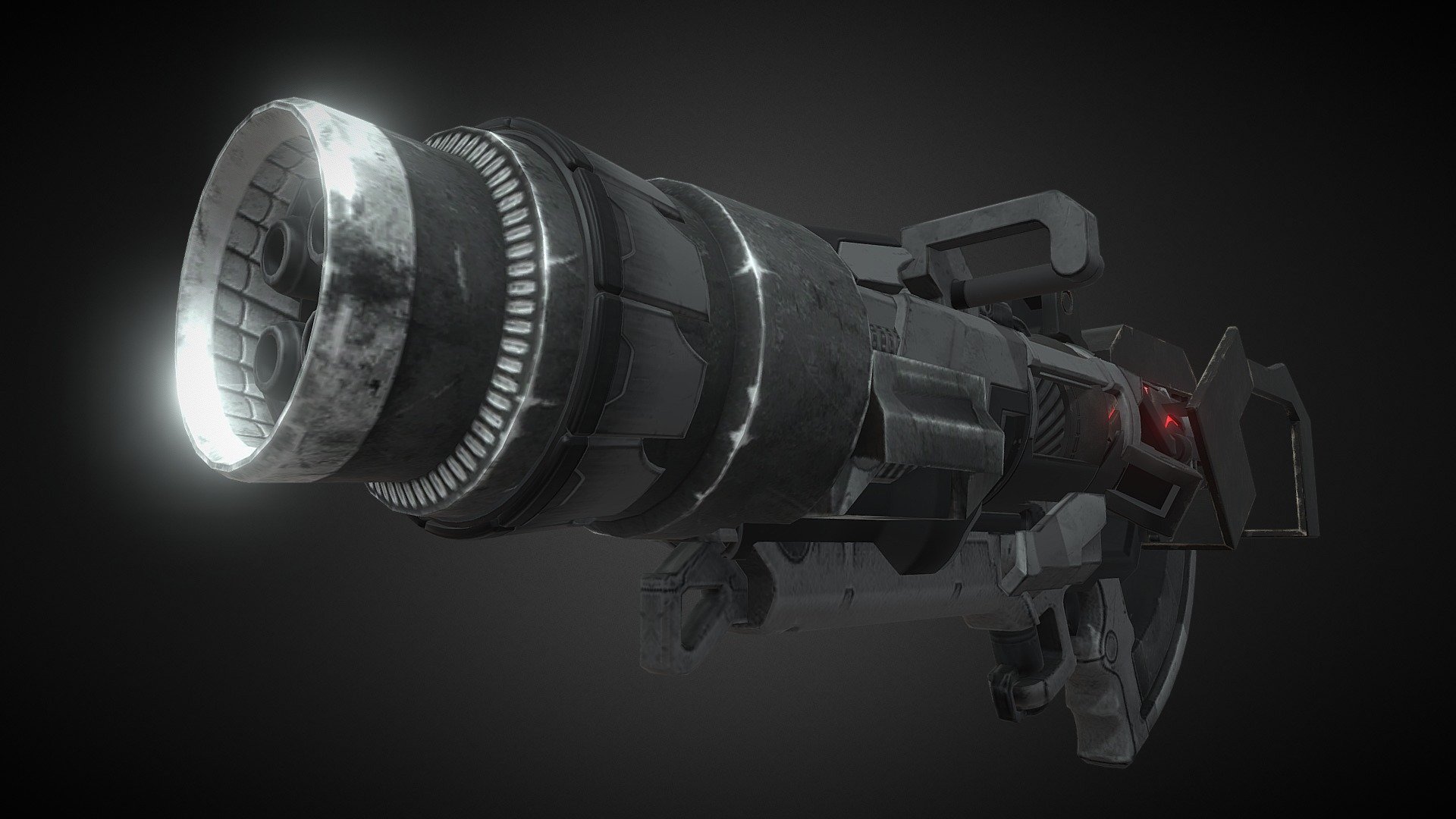 Upgraded Laser Energy Cannon - Download Free 3D model by Elite Big ...