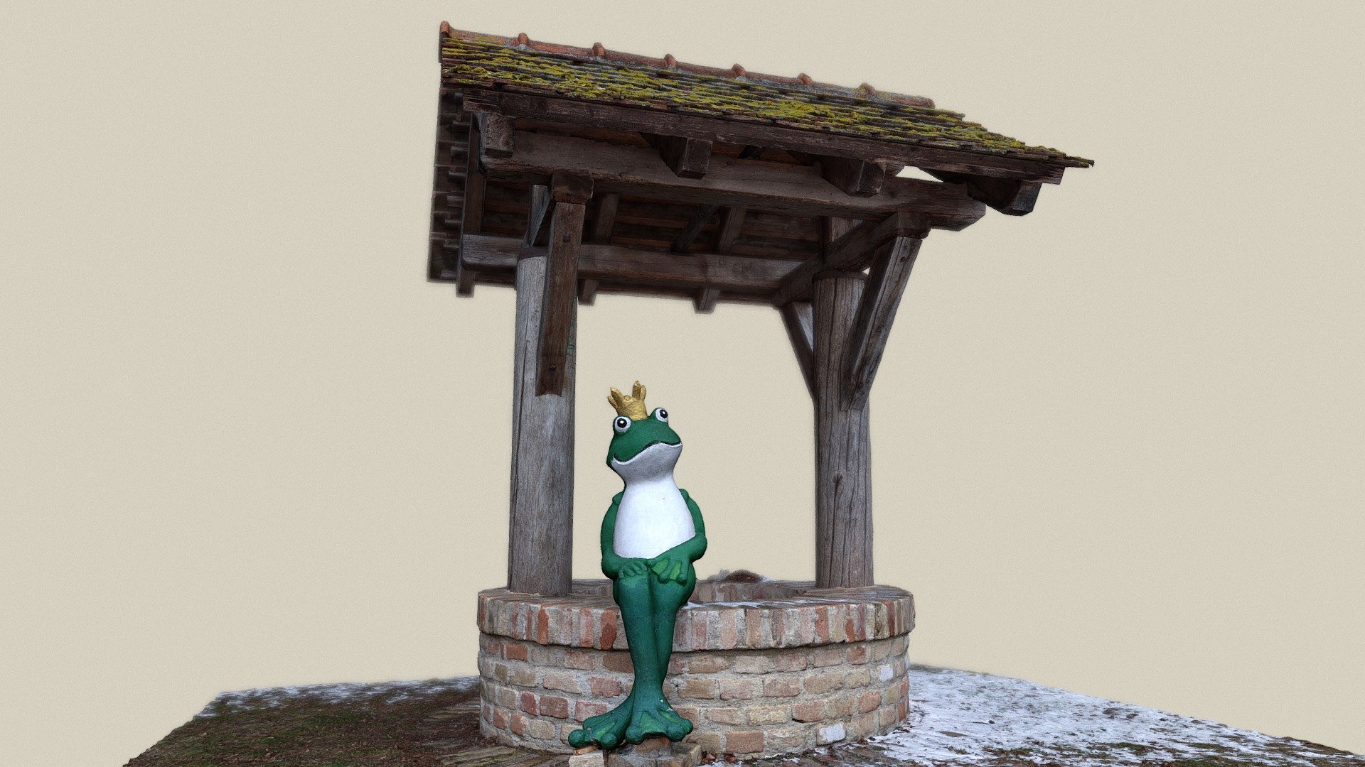 Der Froschkönig — Sketchfab embed 3D viewer