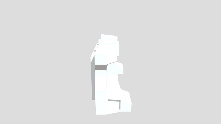 Scifi Modular Assets - Full Door 3D Model