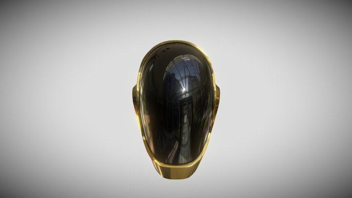 GuyMan_Helmet_SF 3D Model