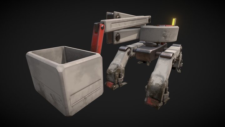 Cherry Picker - Overwatch 3D Model
