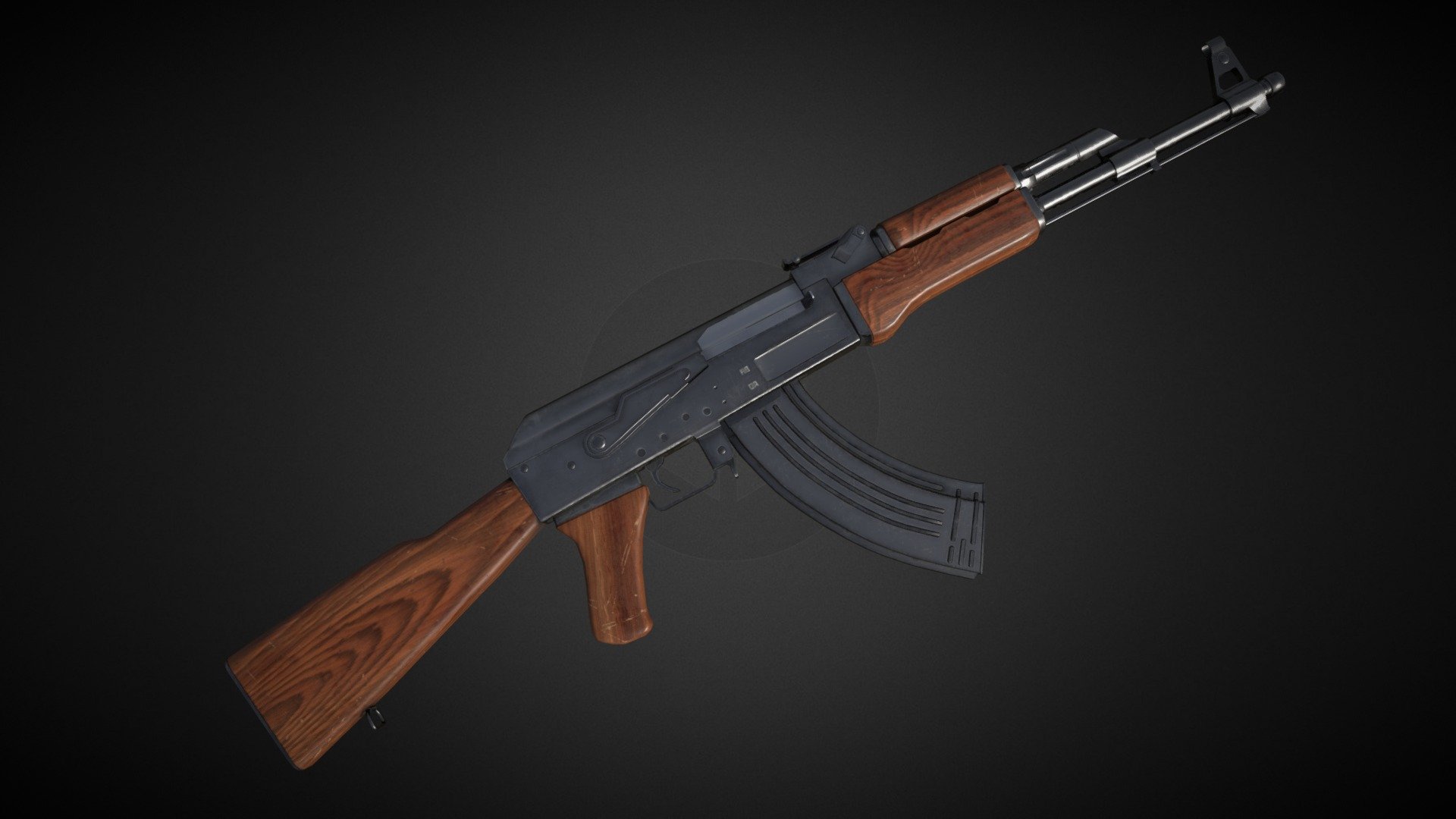 АК47 Free - Download Free 3D model by UrNogness [5434bdf] - Sketchfab