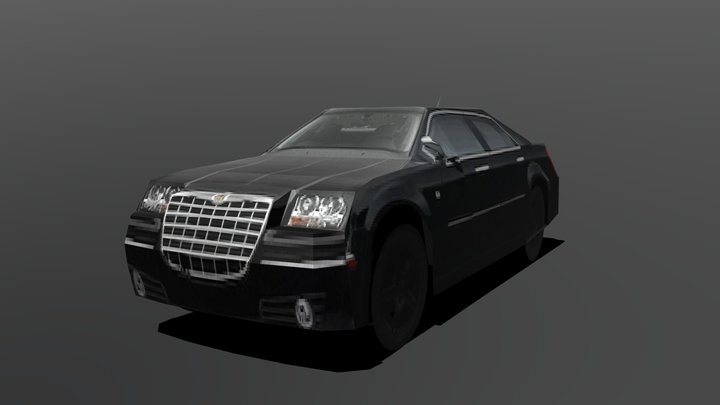 Chrysler 300c (GT2-PS1 Style) 3D Model